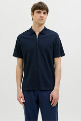 JJ REBEL Polo corte regular fit azul