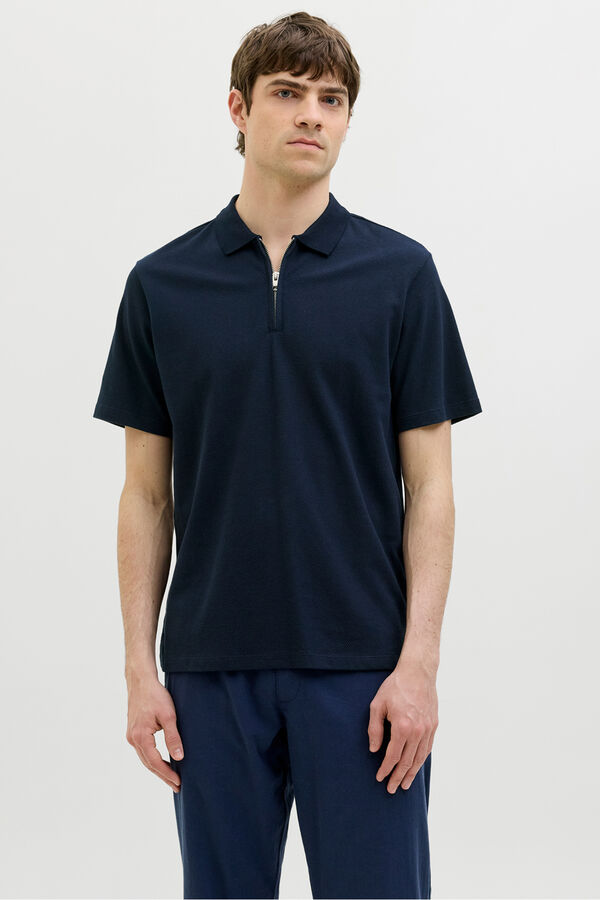 JJ REBEL Polo corte regular fit azul