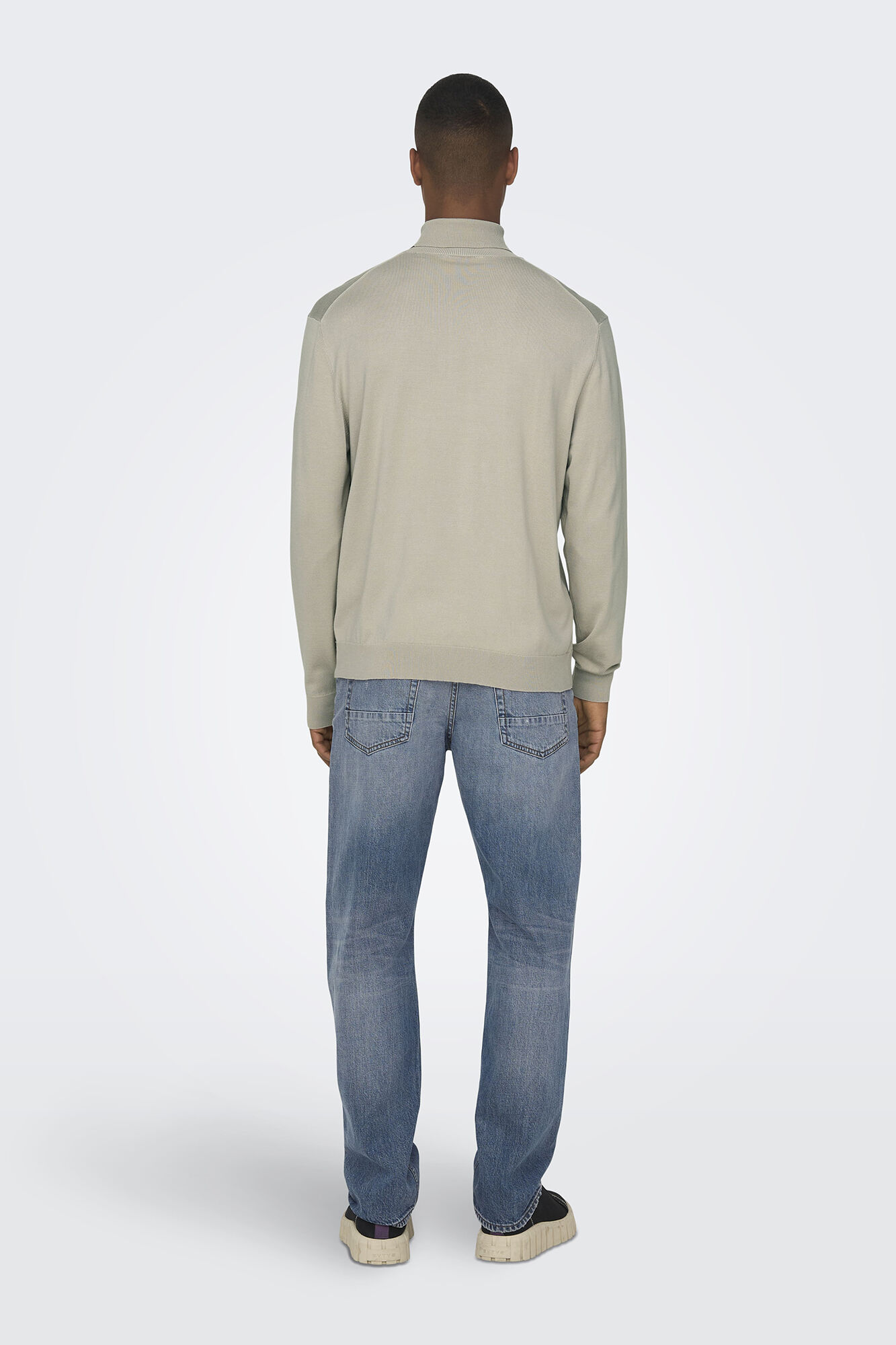 Only & Sons Camisola gola dobrada