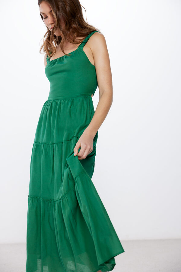 High Spirits Vestido Cabbage verde