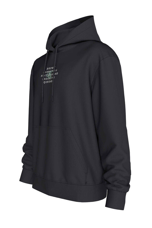 Calvin Klein Sudadera de hombre con capucha gris