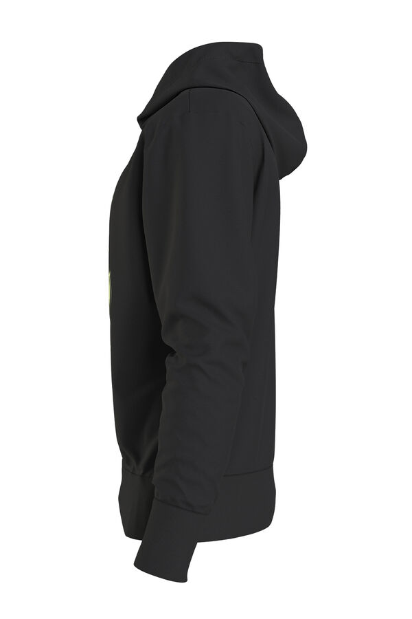 CK Jeans Sudadera de hombre con capucha negro