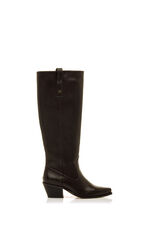 MTNG Bota cowboy alta Texas marr&oacute;n