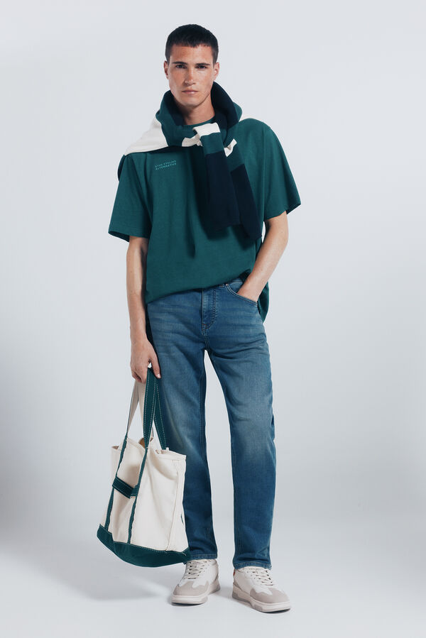 Springfield Camisa de ciclismo alternativa verde