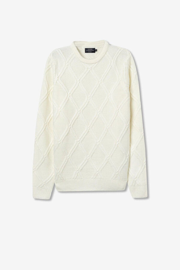 Tiffosi Jersey de Punto con Estructura nude