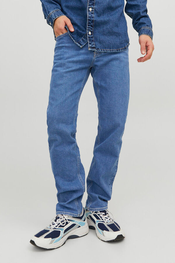 Jack & Jones Jeans com corte afunilado azul