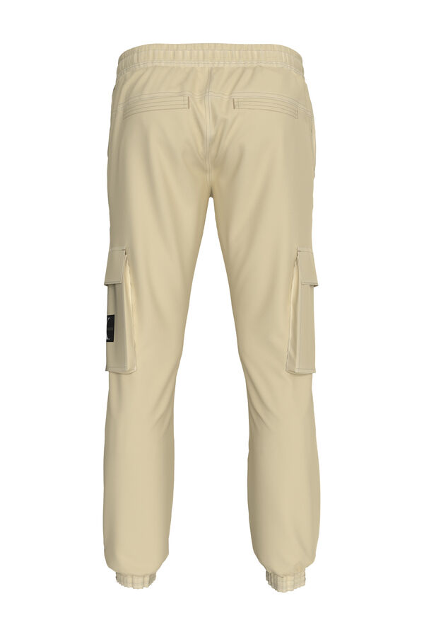 CK Jeans Pantalon jogger de hombre beige