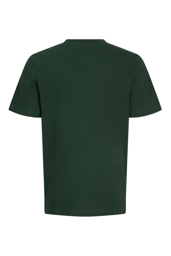Jack & Jones Junior Camiseta com estampado e mangas curtas verde