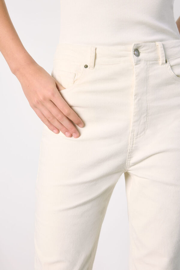 High Spirits 0015 JEANS FLARE bege