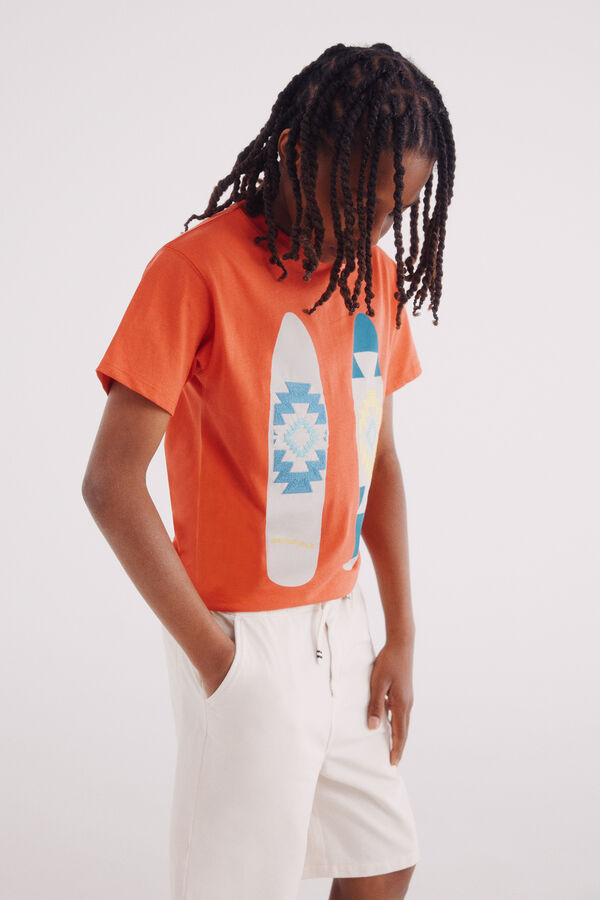 Springfield Kids Bermuda chino para niño blanco