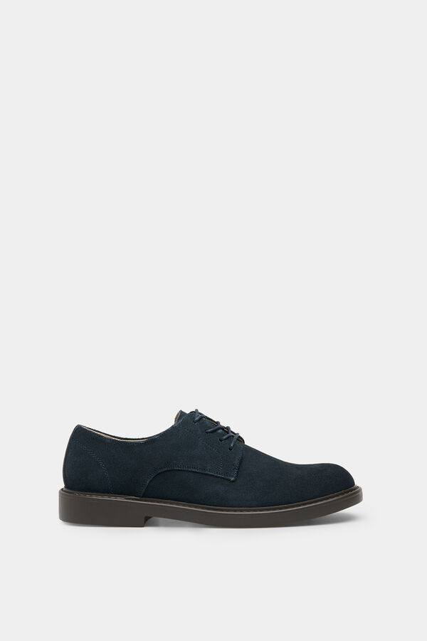 Springfield Zapato piel vestir azul
