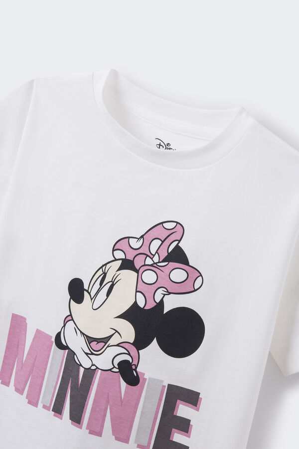 Springfield Kids T-shirt Minnie menina branco