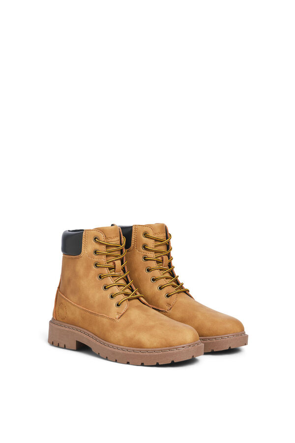 Jack & Jones Botas estilo monta&ntilde;a amarillo
