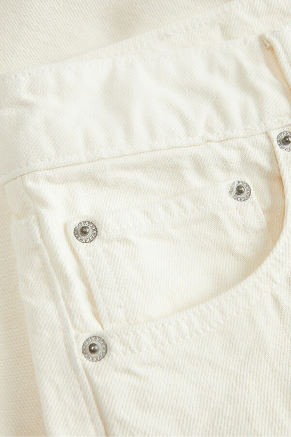 Jack & Jones Shorts denim com caimento relaxado branco