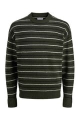 Jack & Jones Jersey de punto rayas verde