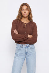 Tiffosi Blusa de manga comprida estampado