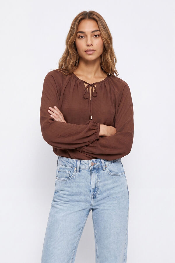 Tiffosi Blusa de manga comprida estampado