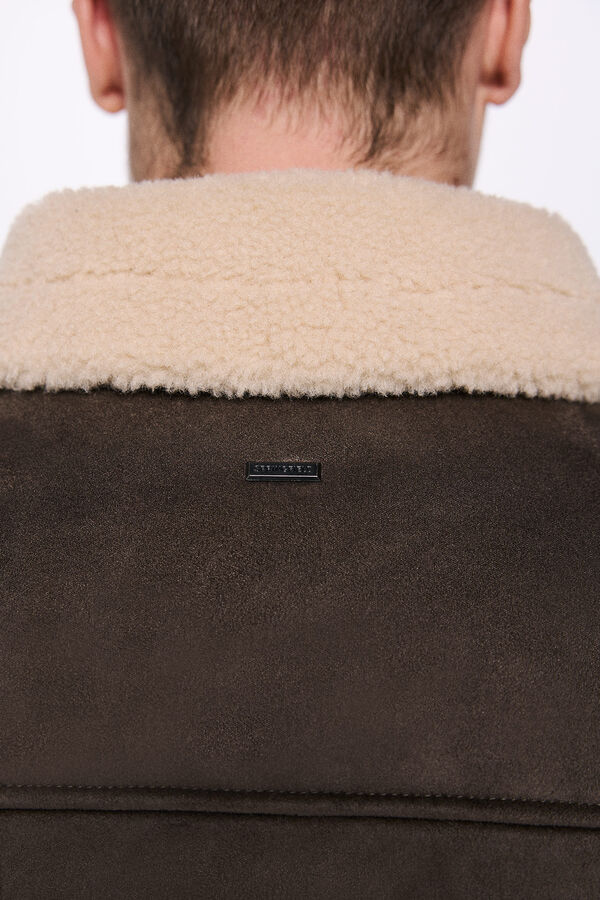 Springfield Blus&atilde;o aviador dupla face cru