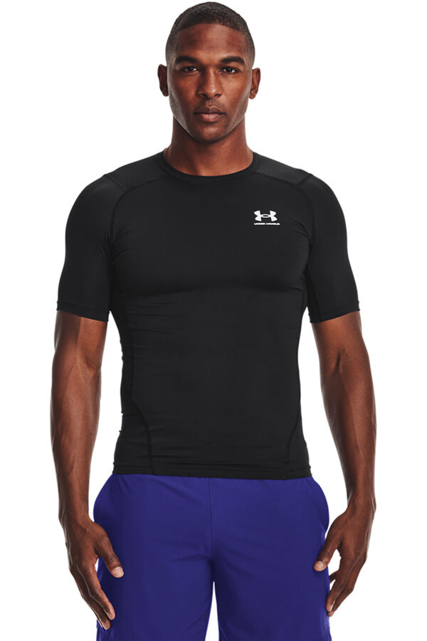 Under Armour T-shirt de manga curta de homem preto