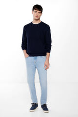 Springfield Jeans slim lavado medio claro azul