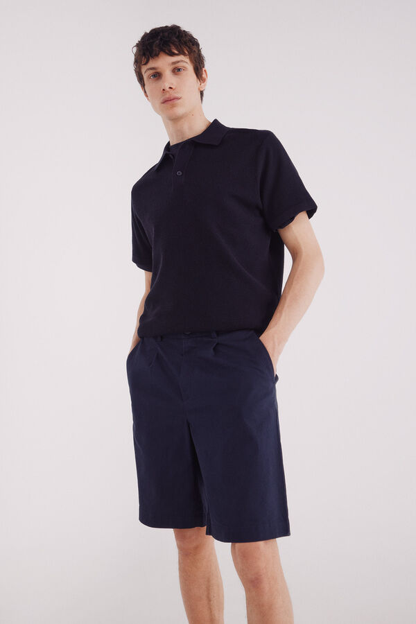 Springfield Bermuda leve e confortável azul