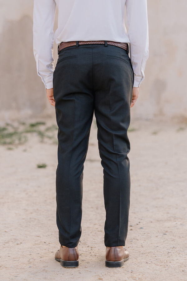 Celopman Terno de cal&ccedil;a   preto