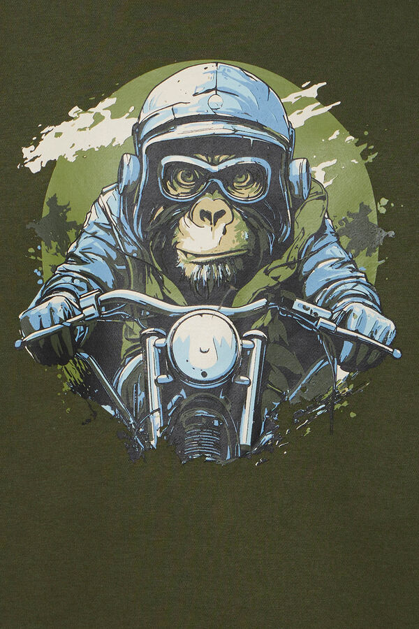 Blend Sweatshirt gola redonda estampado