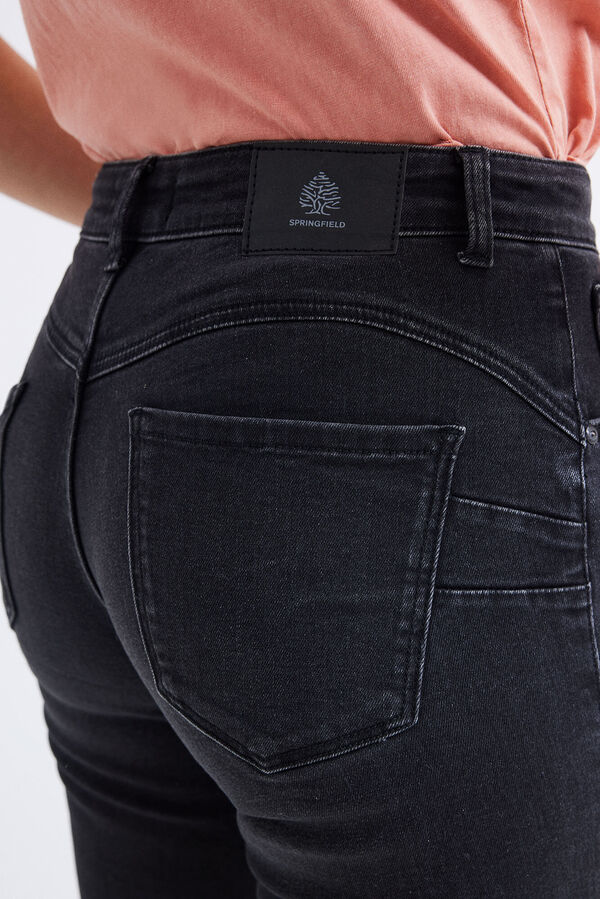 Springfield Jeans push-up preto