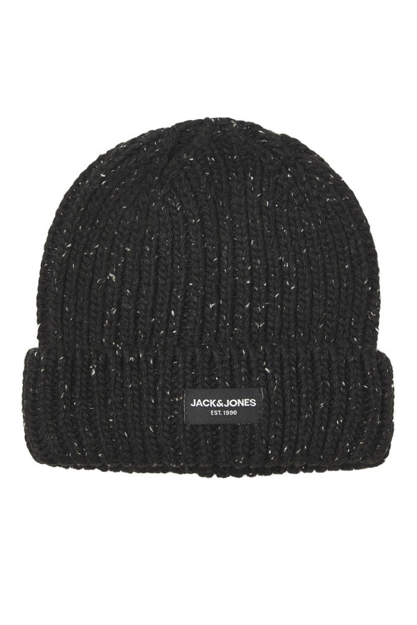 Jack & Jones Gorro de punto negro