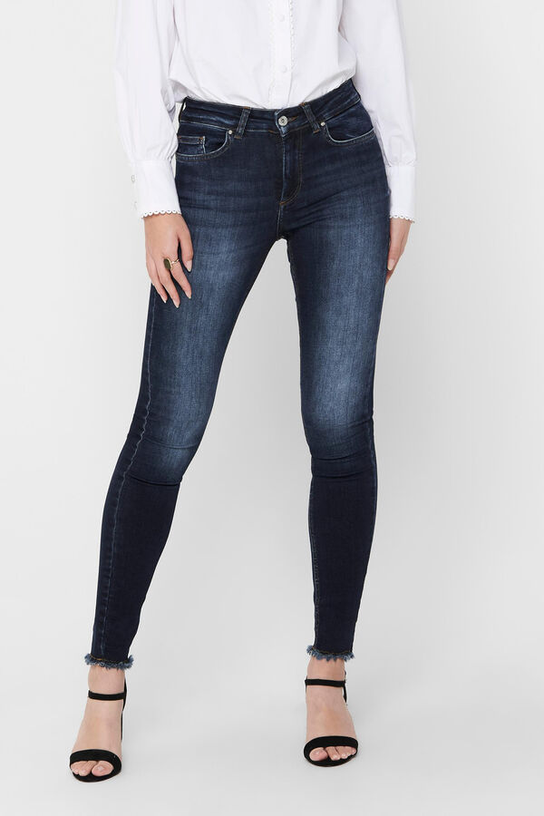 Springfield Jeans Skinny  azul medio