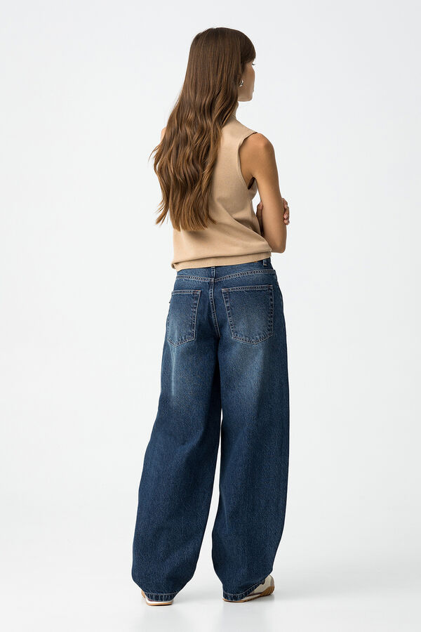 Tiffosi Jeans Ava Balloon Fit azul