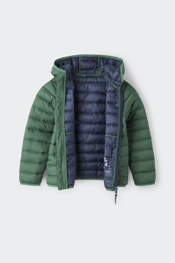 Springfield Chaqueta acolchada niño verde