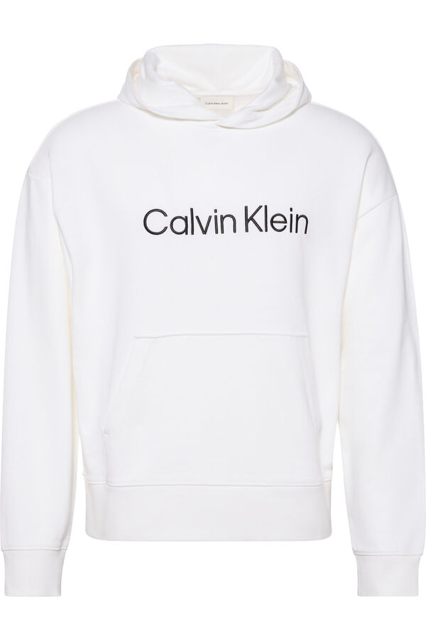 Calvin Klein Sudadera sin con capucha. branco