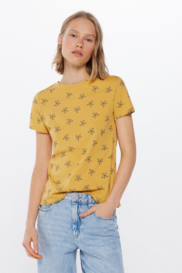 Springfield T-shirt estampado mini estampado
