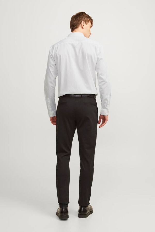 Jack & Jones Camisa cl&aacute;ssica slim fit branco