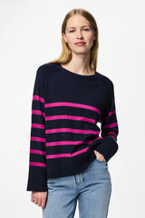 Pieces Jersey de punto azul