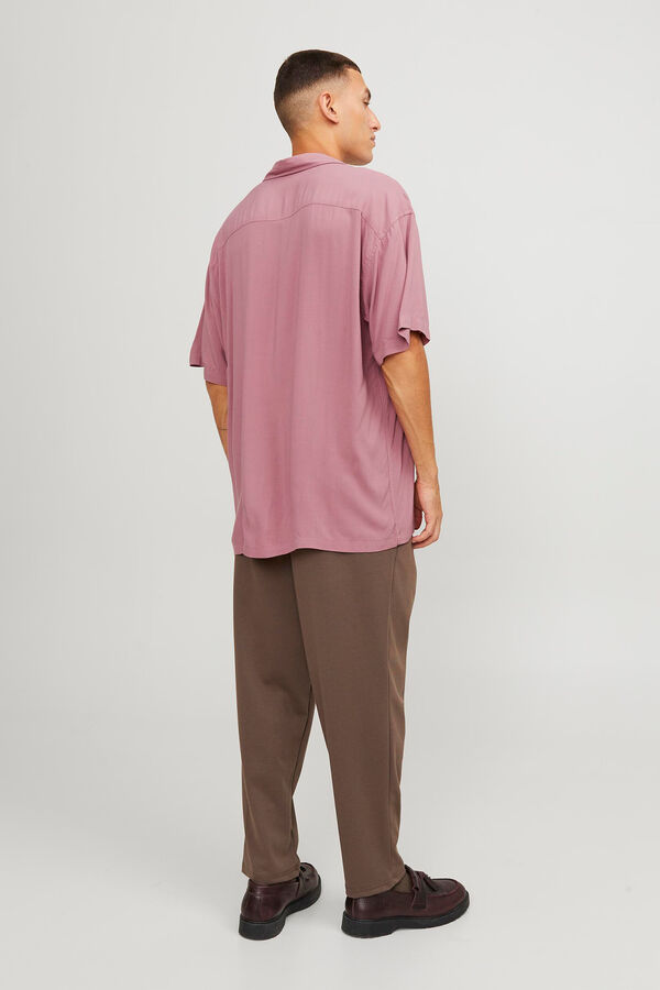 Jack & Jones Camisa relaxed fit rosa