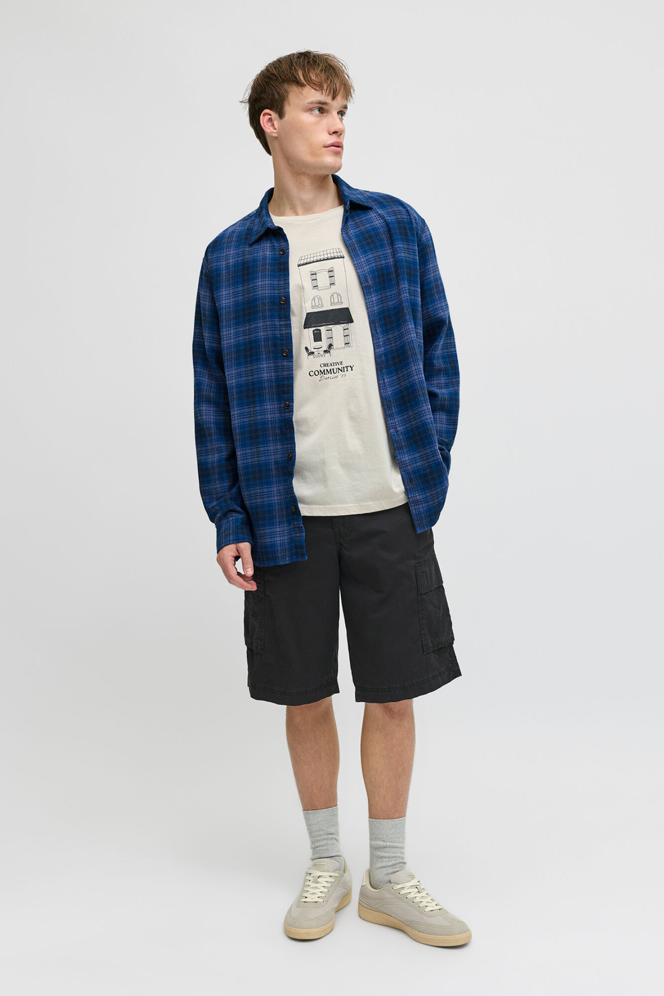 JJ REBEL Bermuda cargo relaxed fit