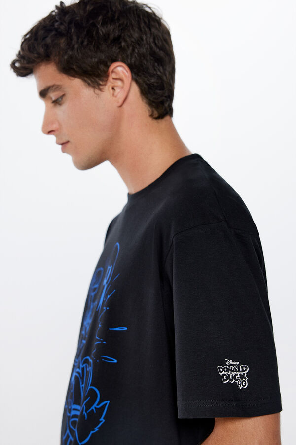 Springfield Camiseta Donald negro