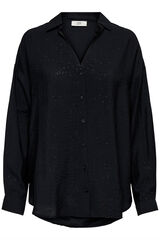 JDY Camisa manga larga lurex negro