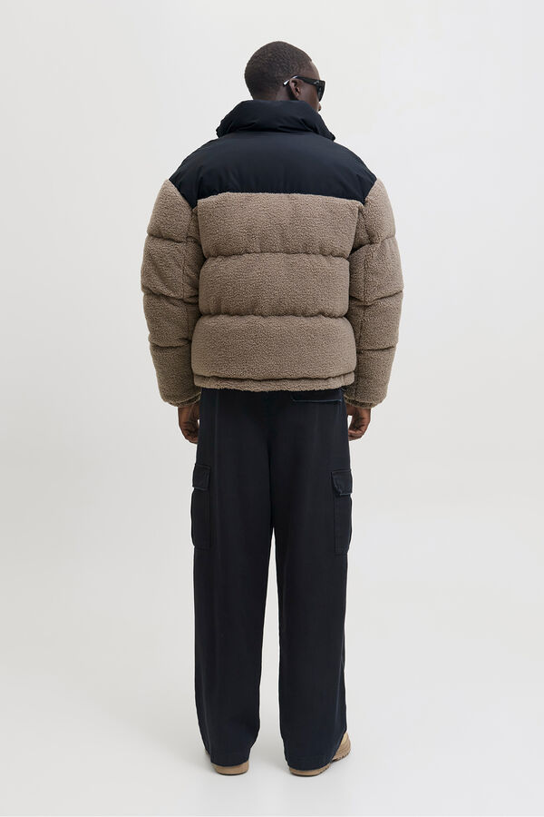 Jack & Jones Casaco puffer Teddy cru