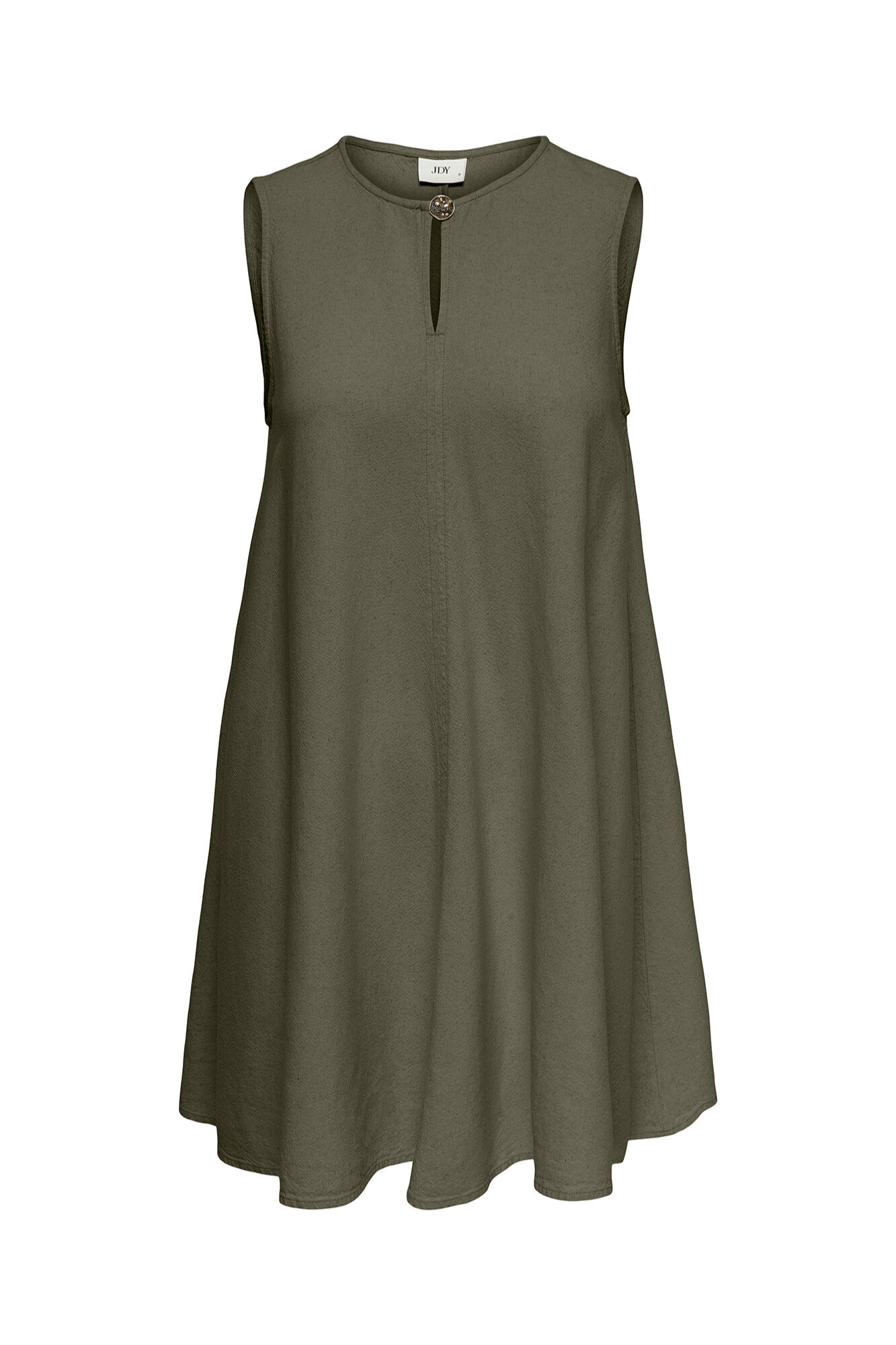 JDY Vestido curto de linho