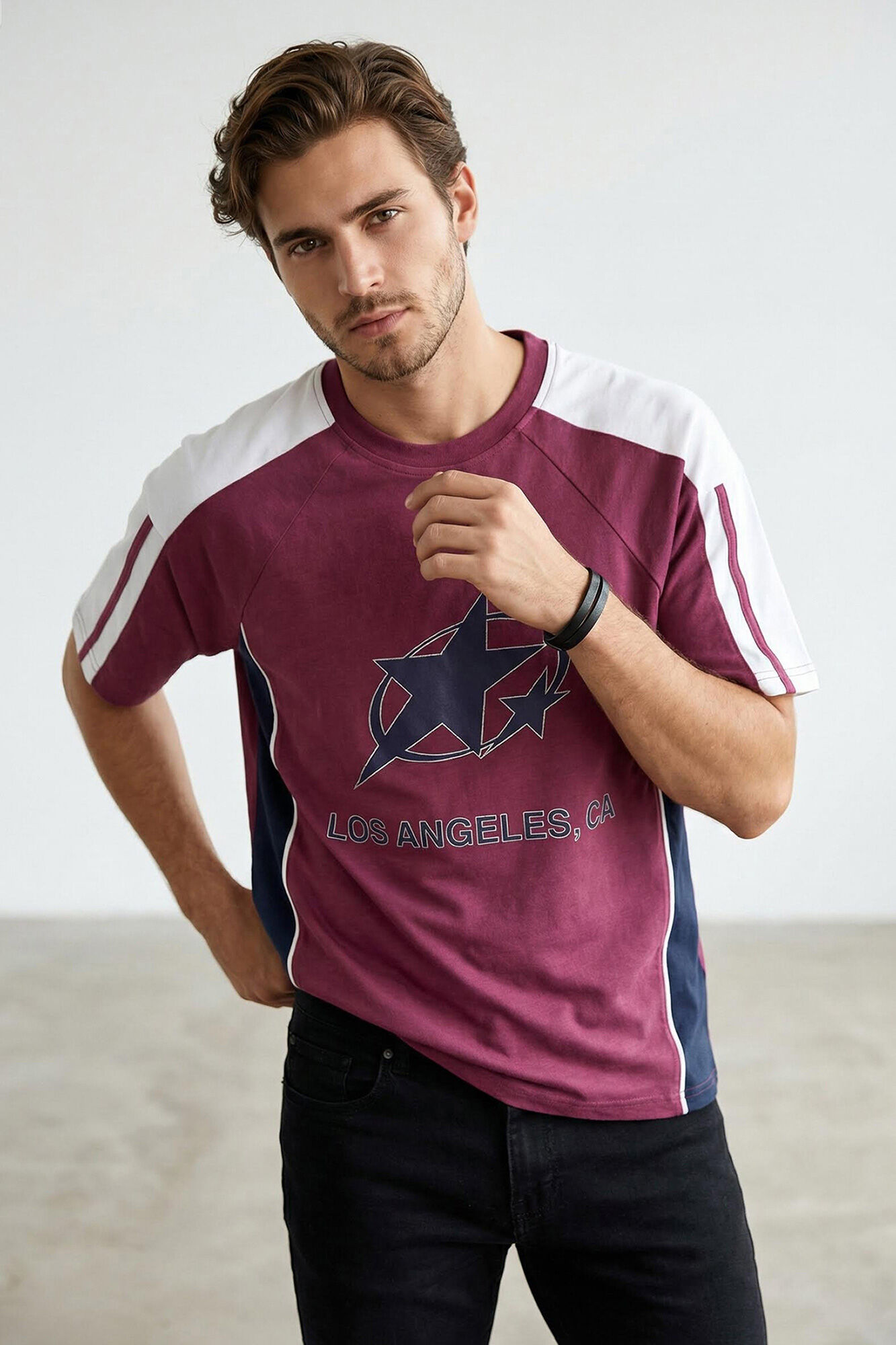 Trendyol T-shirt oversize de manga curta