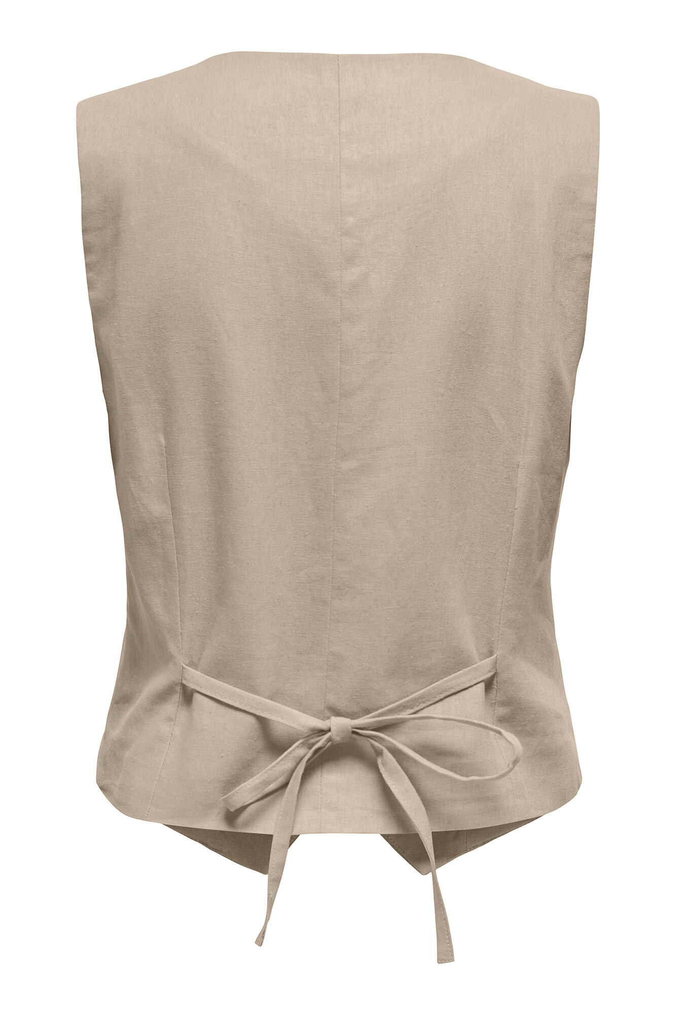 Only Chaleco de vestir de lino