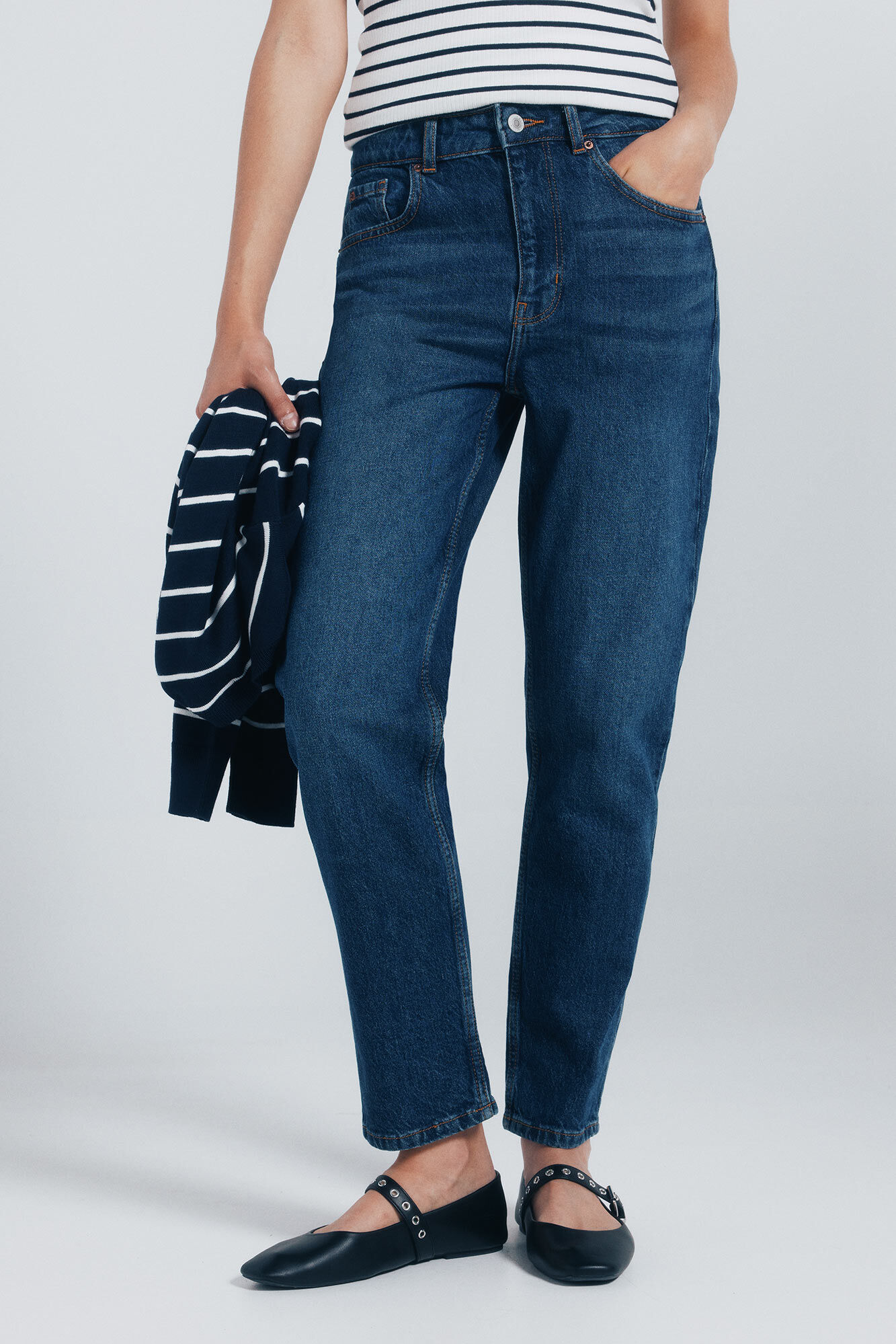 Springfield cal&ccedil;a jeans mam&atilde;e