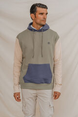 Celopman Moletom Sweatshirt tricolor verde