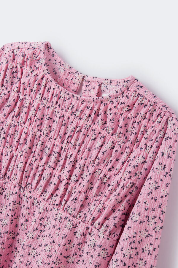 Springfield Kids Vestido floral rosa ni&ntilde;a rosa