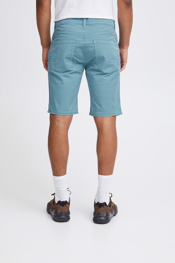 Blend Bermudas de sarja azul