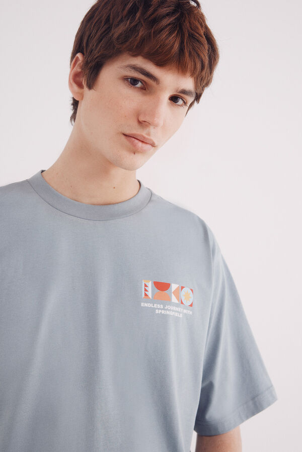 Springfield Camiseta our way azul