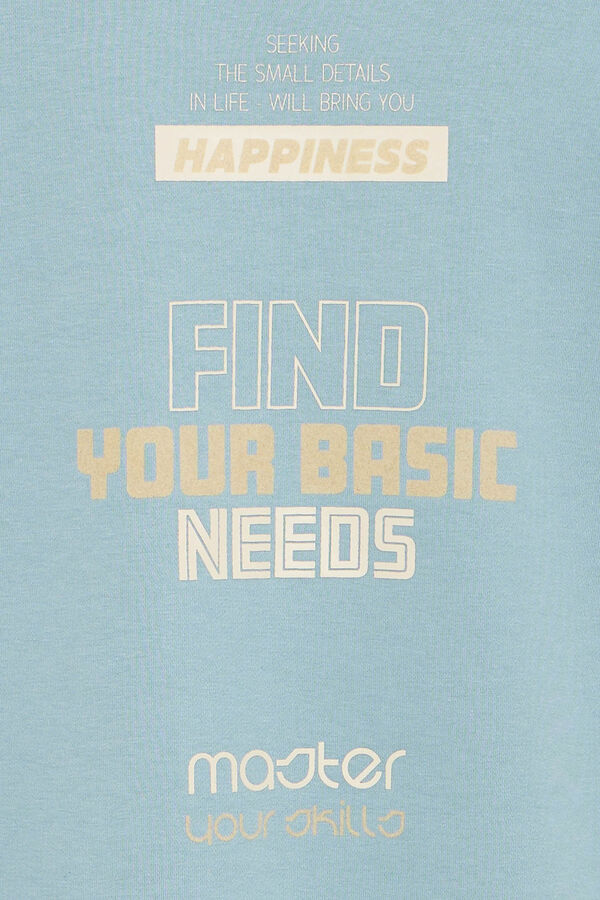 Blend Sudadera cuello redondo azul